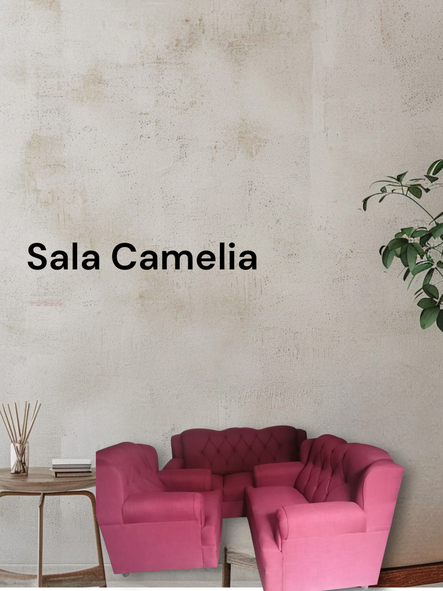Juego de sala Camelia