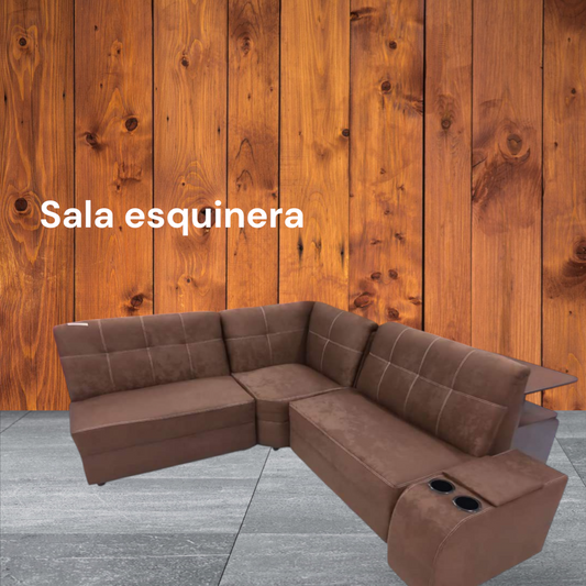 Juego de sala esquinero
